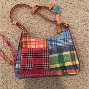 Dooney & Bourke Madras Plaid Picnic Ants Mini Bag